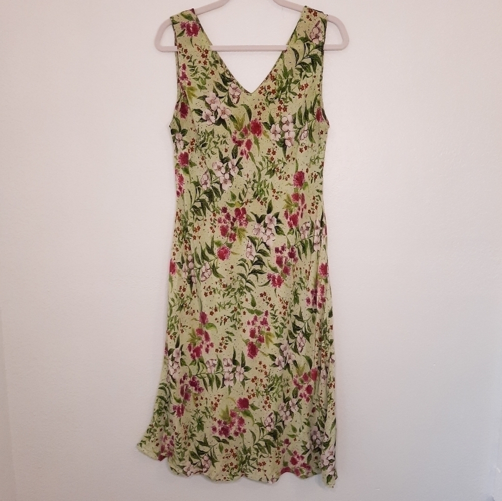 Silk Assets Diane Von Furstenberg Floral Dress M